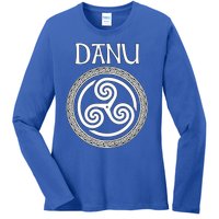 Danu Ancient Celtic Goddess Of Mothers And Earth Gift Ladies Long Sleeve Shirt