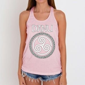 Danu Ancient Celtic Goddess Of Mothers And Earth Gift Women's Knotted Racerback Tank