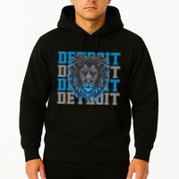 Detroit Apparel Cool Retro Gan Gear Hoodie