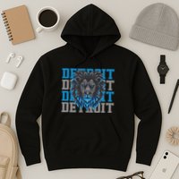Detroit Apparel Cool Retro Gan Gear Hoodie