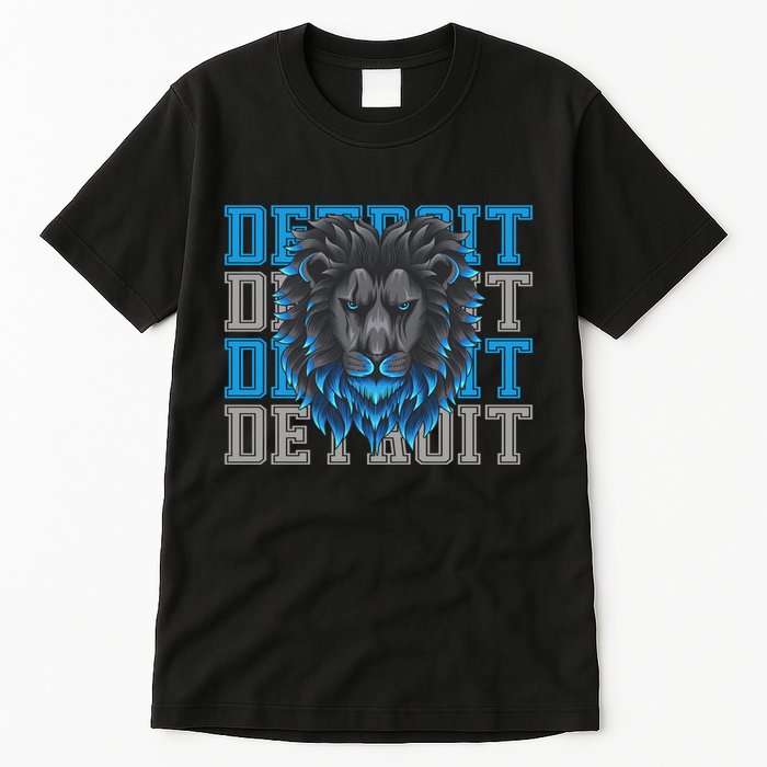 Detroit Apparel Cool Retro Gan Gear Tall T-Shirt
