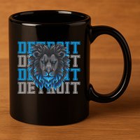 Detroit Apparel Cool Retro Gan Gear 11oz C Handle Ceramic Mug