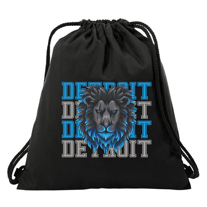 Detroit Apparel Cool Retro Gan Gear Drawstring Bag