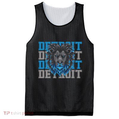 Detroit Apparel Cool Retro Gan Gear Mesh Reversible Basketball Jersey Tank