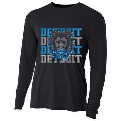 Detroit Apparel Cool Retro Gan Gear Cooling Performance Long Sleeve Crew