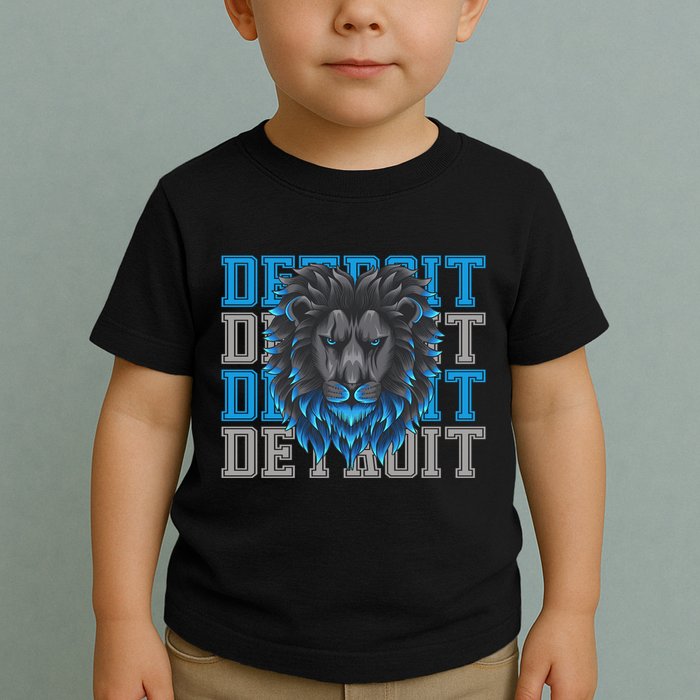 Detroit Apparel Cool Retro Gan Gear Toddler T-Shirt