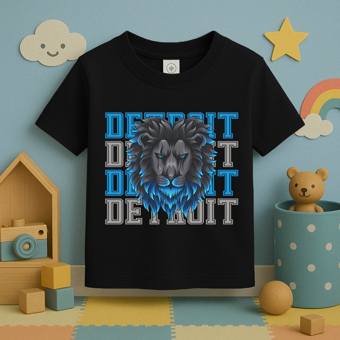 Detroit Apparel Cool Retro Gan Gear Toddler T-Shirt
