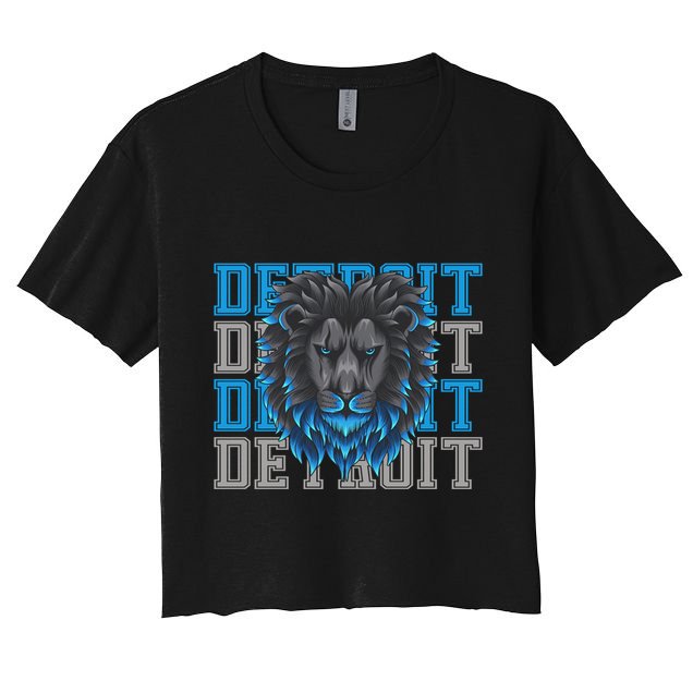Detroit Apparel Cool Retro Gan Gear Crop Top
