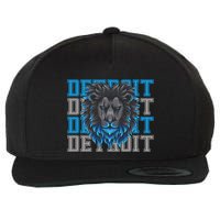 Detroit Apparel Cool Retro Gan Gear Wool Snapback Cap