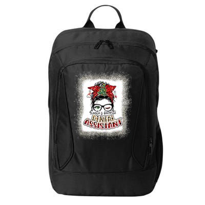 Dental Assistant Christmas Nurse Love Dental Assistant Elf Gift City Backpack