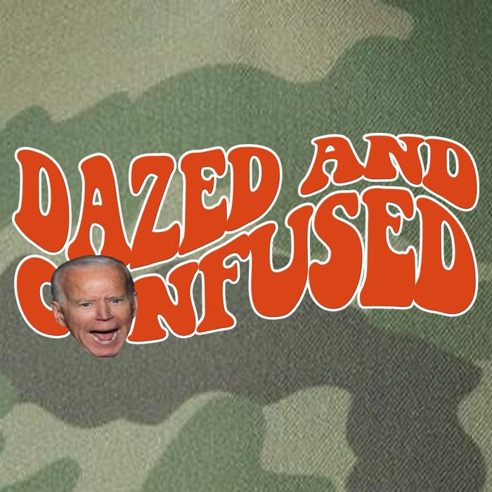 Dazed And Confused Funny Joe Biden Retro Legacy Tie Dye Trucker Hat