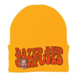 Dazed And Confused Funny Joe Biden Retro Knit Cap Winter Beanie