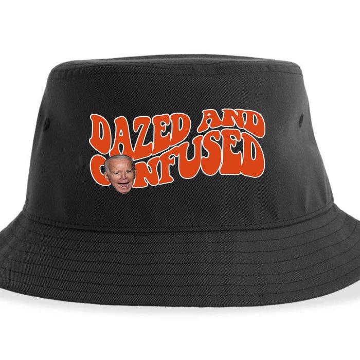 Dazed And Confused Funny Joe Biden Retro Sustainable Bucket Hat