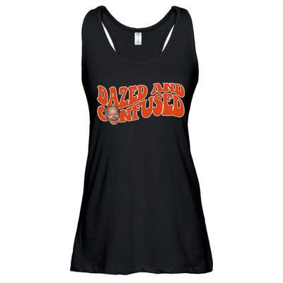 Dazed And Confused Funny Joe Biden Retro Ladies Essential Flowy Tank