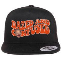 Dazed And Confused Funny Joe Biden Retro Flat Bill Trucker Hat
