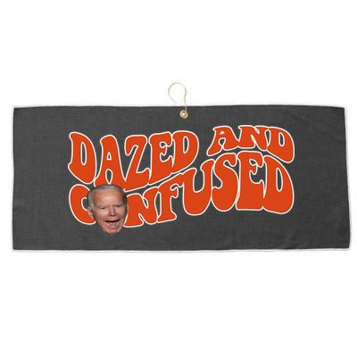 Dazed And Confused Funny Joe Biden Retro Large Microfiber Waffle Golf Towel