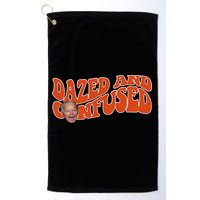 Dazed And Confused Funny Joe Biden Retro Golf Towel