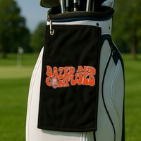 Dazed And Confused Funny Joe Biden Retro Golf Towel