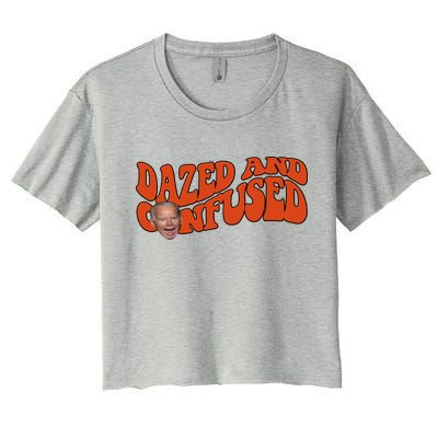 Dazed And Confused Funny Joe Biden Retro Crop Top