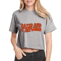 Dazed And Confused Funny Joe Biden Retro Crop Top
