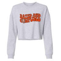 Dazed And Confused Funny Joe Biden Retro Cropped Pullover Crew