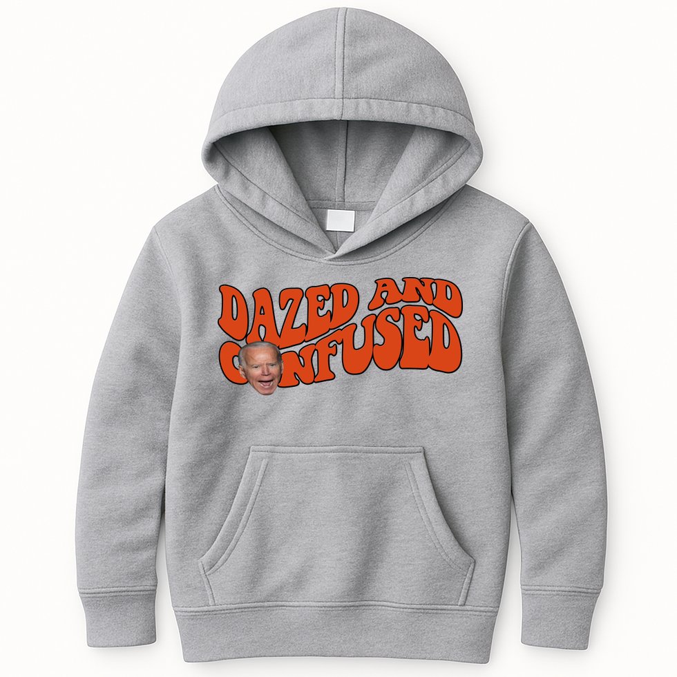Dazed And Confused Funny Joe Biden Retro Kids Hoodie