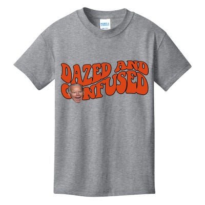 Dazed And Confused Funny Joe Biden Retro Kids T-Shirt
