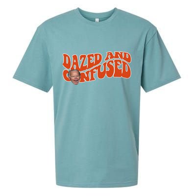 Dazed And Confused Funny Joe Biden Retro Sueded Cloud Jersey T-Shirt