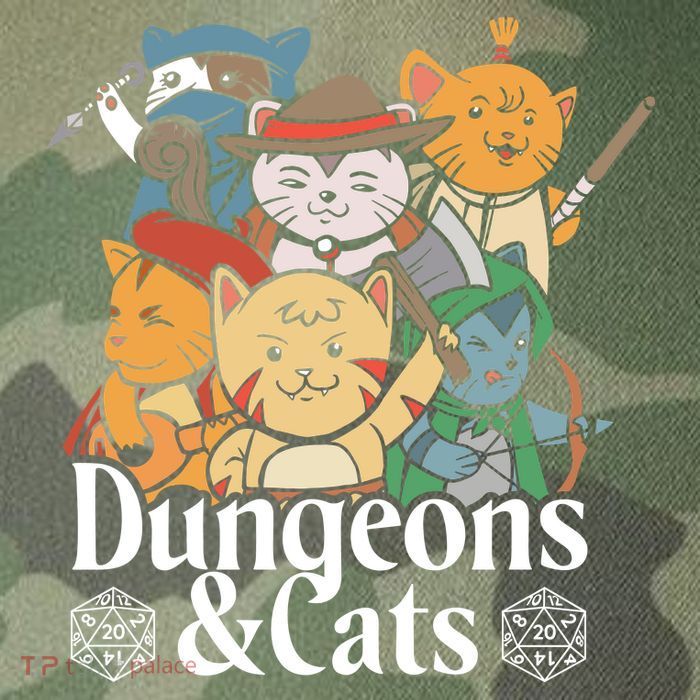 Dungeons And Cats Legacy Tie Dye Trucker Hat