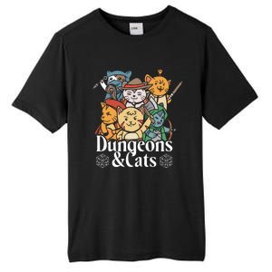 Dungeons And Cats Tall Fusion ChromaSoft Performance T-Shirt