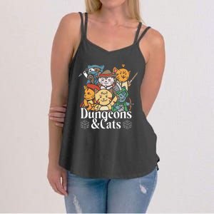 Dungeons And Cats Women's Strappy Tank