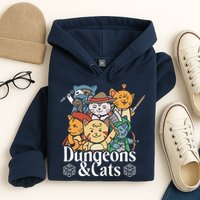 Dungeons And Cats Hoodie