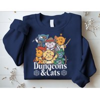 Dungeons And Cats Sweatshirt