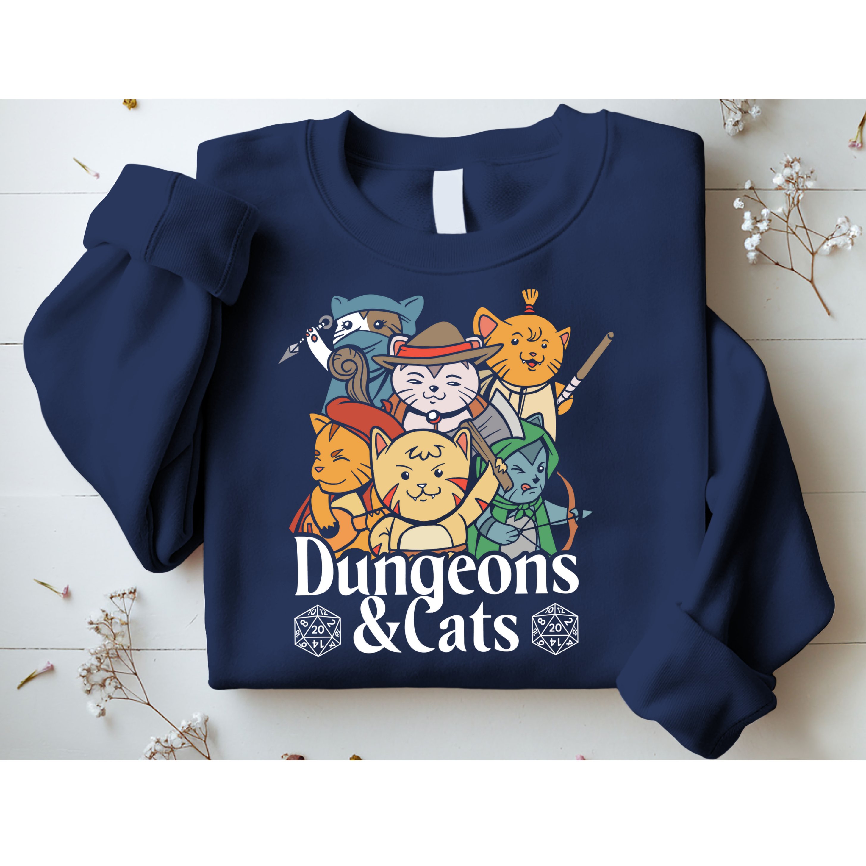 Dungeons And Cats Sweatshirt