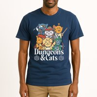 Dungeons And Cats Tall T-Shirt