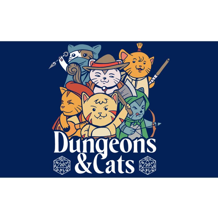 Dungeons And Cats Bumper Sticker