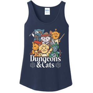 Dungeons And Cats Ladies Essential Tank