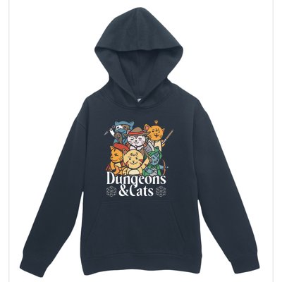 Dungeons And Cats Urban Pullover Hoodie