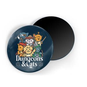 Dungeons And Cats Magnet