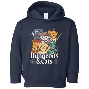 Dungeons And Cats Toddler Hoodie