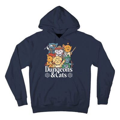Dungeons And Cats Tall Hoodie
