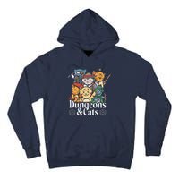 Dungeons And Cats Tall Hoodie