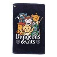 Dungeons And Cats Golf Towel