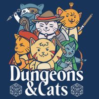 Dungeons And Cats Womens T-Shirt