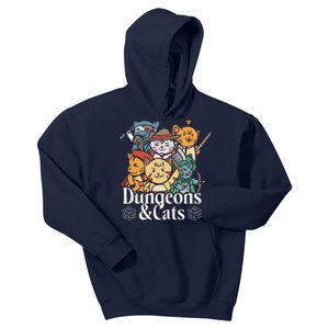 Dungeons And Cats Kids Hoodie