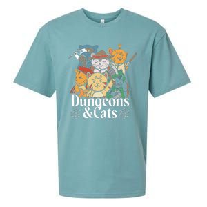 Dungeons And Cats Sueded Cloud Jersey T-Shirt