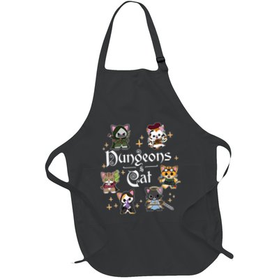 Dungeons And Cats Dungeon Master Cat Throwing Dice Apron