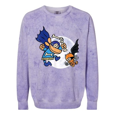 Dogman And Cat Essential Colorblast Crewneck Sweatshirt