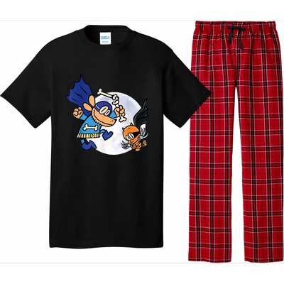 Dogman And Cat Essential Pajama Set