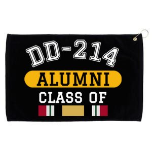 Dd214 Alumni Class Of Iraq War Veteran Pride Cool Gift Grommeted Golf Towel